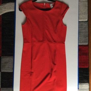 NWT Red Orange H&M Shift Dress